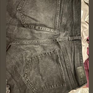 Very cute trendy black denim shorts